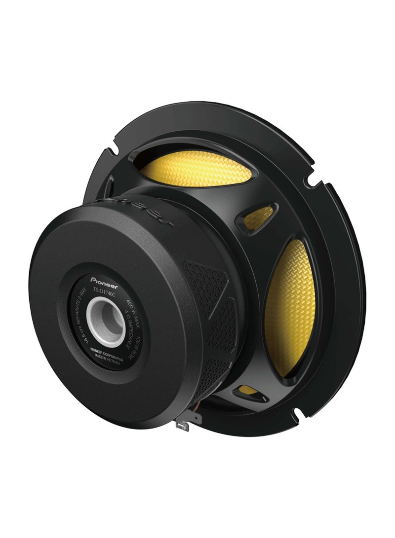 Pioneer TS-D1740C 450W MAX / 100W RMS Superior Vocal, Powerful Bass car speaker - Image 4